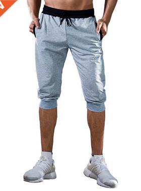 New Jogging Pants Men Sport Cropped trousers Running Pants