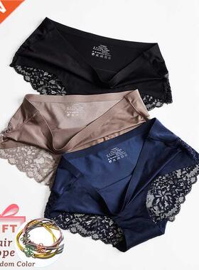 WHPC Pcs/Lot Lace Women's Panties Sets Big Size 4XL Seamles