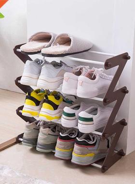 Hallway Space Saving Shoes Rack Over Multi-layer Stainless S