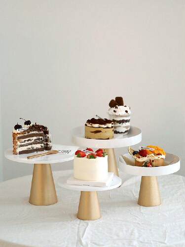 INS Style Cake Plate Nordic Style Photo Display Tray