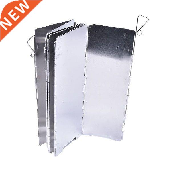 8 Plates Foldable Gas Stove Windshield Outdoor Camping