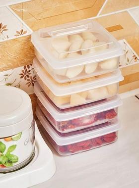 Cheese Slice Storage Container Box Refrigerator Onion Ginger