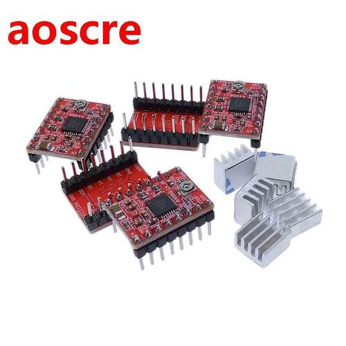 5pcs 3D Printer parts stepper driver A4988 stepper motor dri