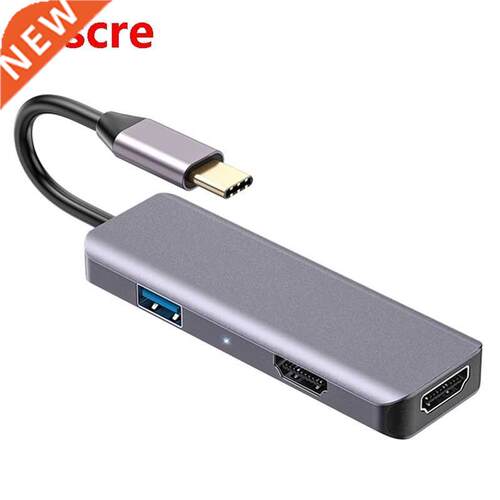 HYD-9921T USB C Hub USB C Adapter with 2 4K HDM1 USB 3.0 for