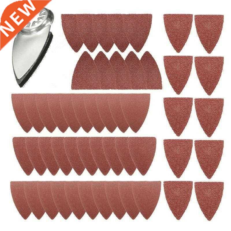 51PCS Finger Sanding Sheets Paper Pads Sand Disc Kit for Osc