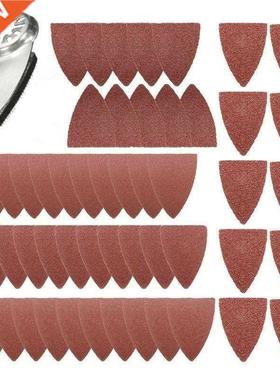 51PCS Finger Sanding Sheets Paper Pads Sand Disc Kit for Osc