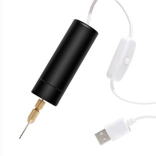 Portable Mini Electric Hand Drill Micro USB Small Drill