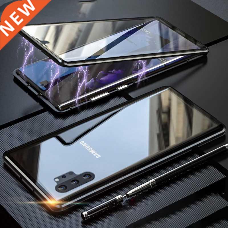 Magnetic Metal Case Samsung Galaxy note 10 plus A50 A51 A70