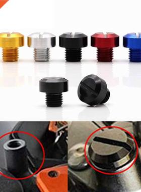 2Pcs Universl Motorcycle CNC M10*1.25 M8*1.25 Mirror Hole