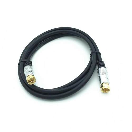 Coaxial Patch Cale with F-Male Connector for Satellite TV,
