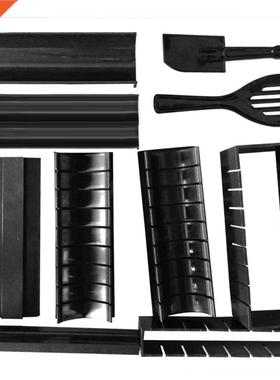 10pcs/set Sush Maker Roller Rce Mold Sush Bazooka Vegetab