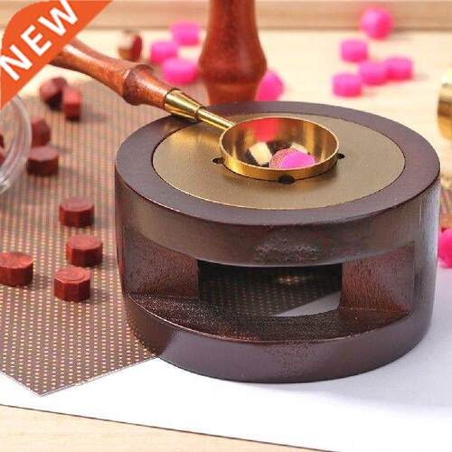 Retro Wax Seal Melting Furnace Solid Wood Oven Furnace Wax
