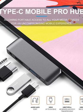 USB Type-C Mobile Pro Hub dpter with USB-C Chrging USB 3.