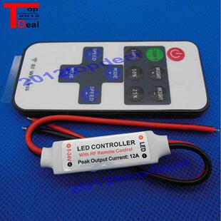 Mn DC 12V Led Controller Dmmer 6A Wreless RF Remote to C