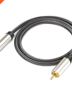 Digital RCA To RCA Male Coaxial Coax Audio Cable TV Subwoofe