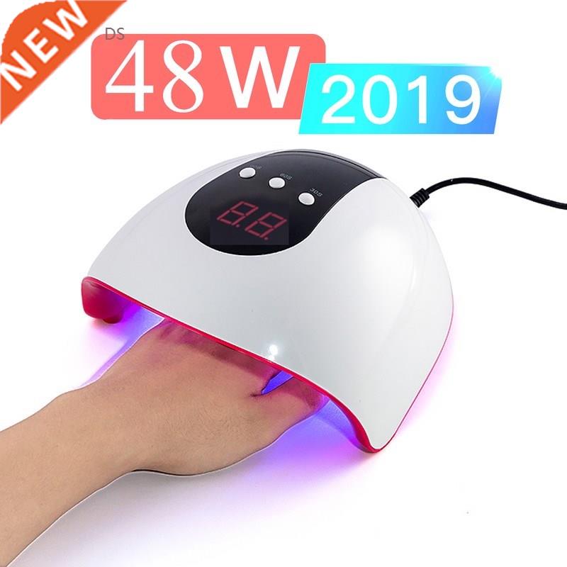 48W Nail Dryer Machine UV LED Lamp Portable Cable Home Use N