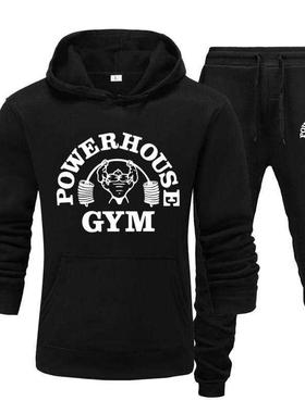 Hoodies Men	s Sportswear Sets Casual Tracksuit Men 2