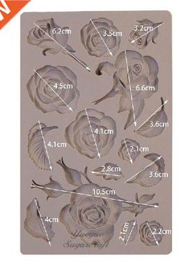 94PF Silicone Fondant Molds Exquisite Rose  Handmade