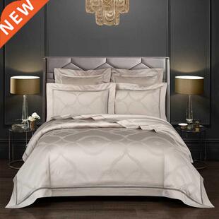 Vintage Jacquard 1000TC Egyptian Cotton Duvet Cover set Supe