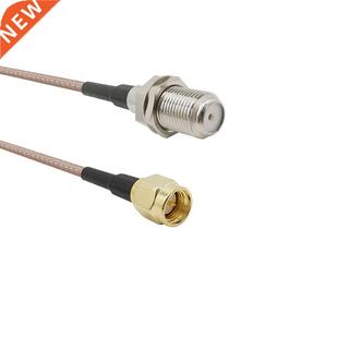 1Pcs SMA-F Extension Cord SMA Male Plug to F Female Jack Con