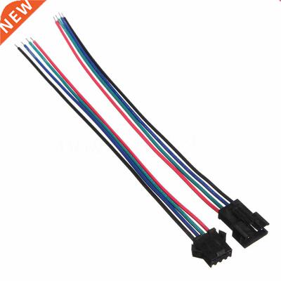 10 Sets 2.54mm Pitch SM Connectors 4 Pin JST Male & Fema