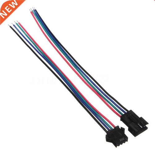10 Sets 2.54mm Pitch SM Connectors 4 Pin JST Male & Fema