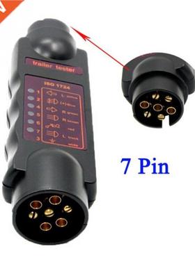 12V 7Pin Vehicle Trailer Towing Plug Socket Resistance Teste