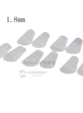 5Pair Black Clear Water Drop Silicone Non-Slip Nose Pads Ant