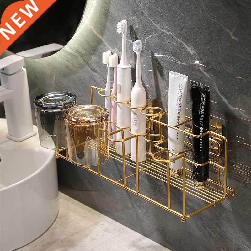 Toothpaste Holder Gold Stainless Steel Bathroom Accessories
