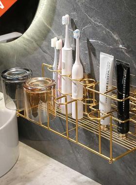 Toothpaste Holder Gold Stainless Steel Bathroom Accessories