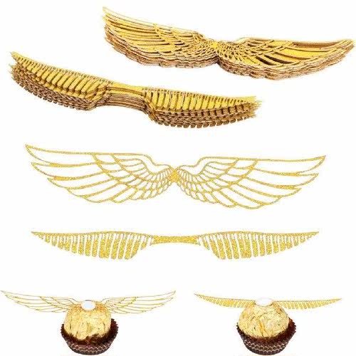 Hot Sale！50Pcs Wizard Party Chocolate Decoration,