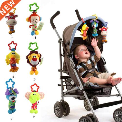 Baby Kids Rattle Toys  Animal Plush Hand Bell Baby St