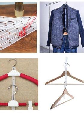 Pack of 10 Plastic Clothing Shop Displays Stable Hanger