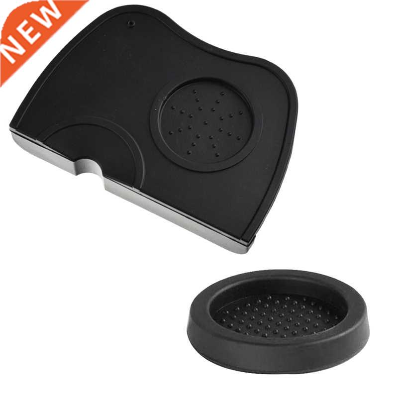 2 Packs Espresso Coffee Tamper Mat Pad Silicone Anti-Slip Co