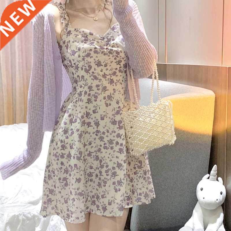 Dresses Woman Summer 2022 Party Sleeveless Y2k Sling Sexy Ca