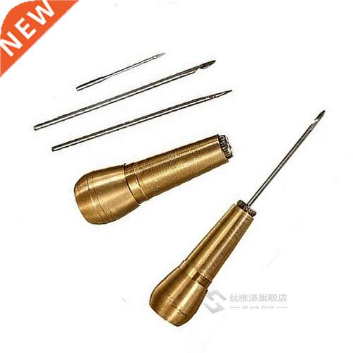 3in1 Canvas Leather Tent Sewing Awl Taper Leathercraft Needl