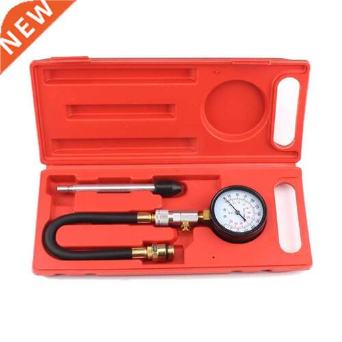 Compression Tester Pressure Gauge Tester Kit Motor Auto Petr