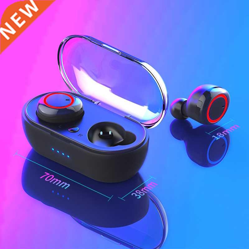 9D Stereo Earphones Bluetooth Wireless Headset Gamer Y50 Tws
