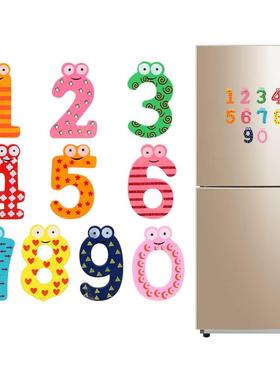 10pcs/lot Numbers Fridge Magnet Refrigerator Sticker Home