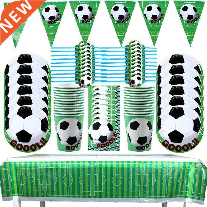 61pcs/lot Football theme birthday party tableware set Napkin