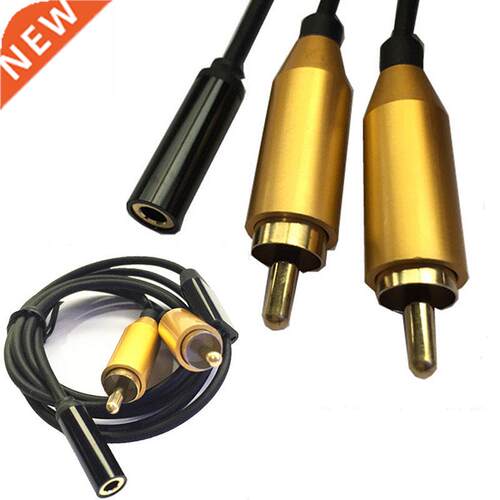 .5mm plug Females to two RCA Jacks Male 0.8m