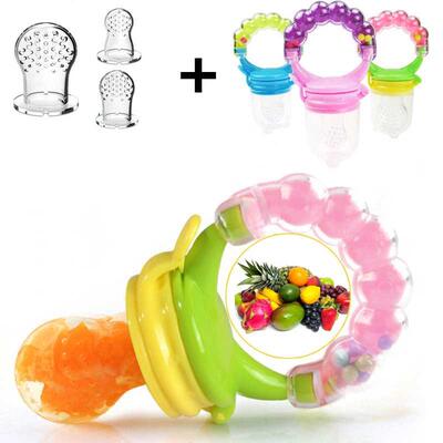 Pcs/Set Toddler Nibbler Baby Pacifier Fee Cup Kids Boy G