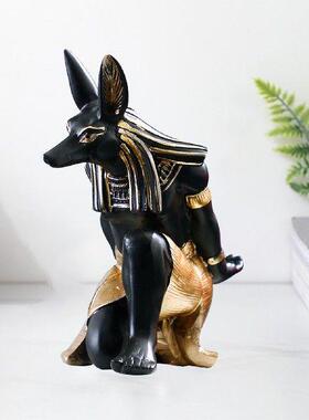 Cute Anubis Wine Rack Decoration for Living Room Mantel