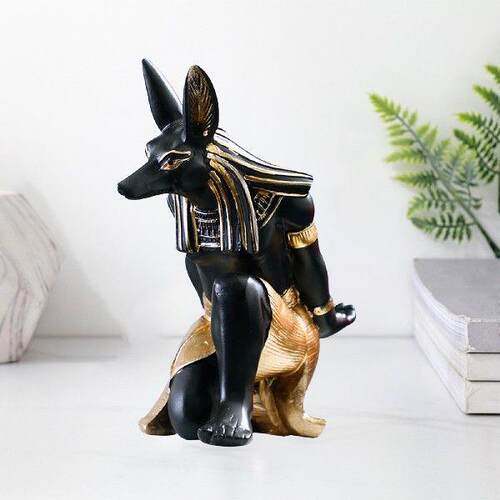 Cute Anubis Wine Rack Decoration for Living Room Mantel