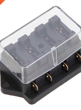 12 V/24 V 4 Way Blade Zekering Bouwen In Box Holder Circuit