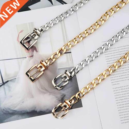 Punk Metal Women'S Belt Chain Gold Silver Waist Chain Dress