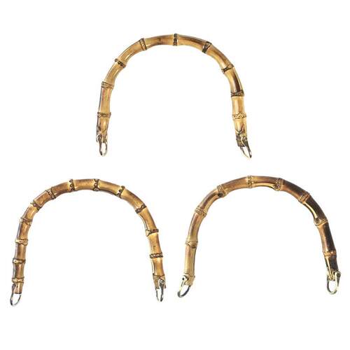 Bamboo Bag Handle Replacement For DIY Purse Making Handbag
