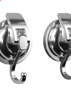 2Pcs Suction Cup Hooks Wall-Mount Heavy-Duty Vacuum Suction