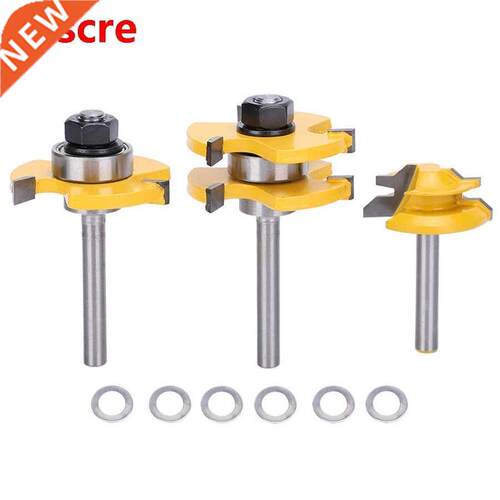 Power Tools Hand Tool Sets 3Pcs Stle Router Bt Set 45° R