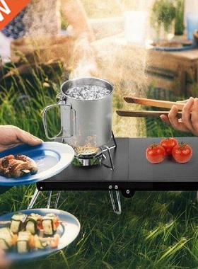 Mini Camping Table Heat Gas Stove Stand Camping Stove